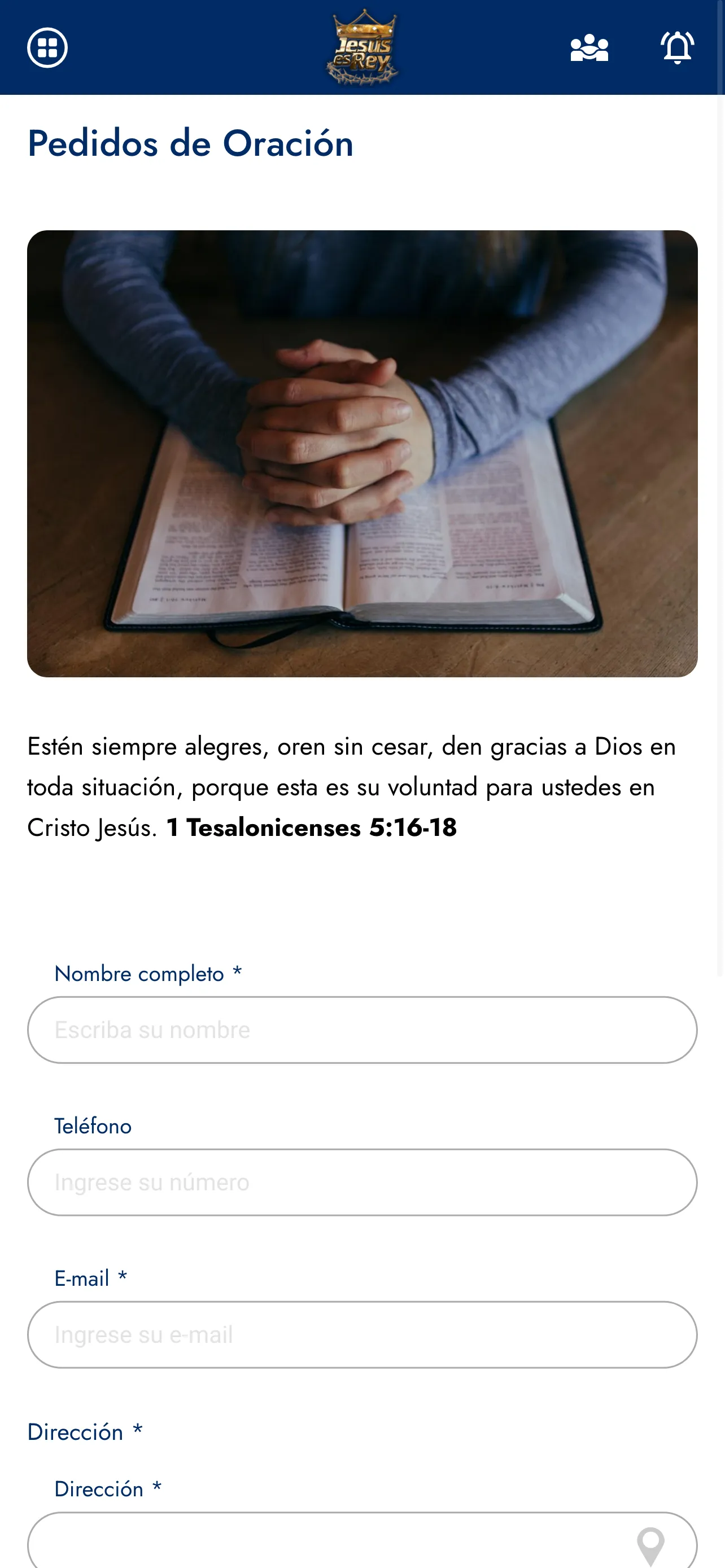 Iglesia Jesús es Rey | Indus Appstore | Screenshot