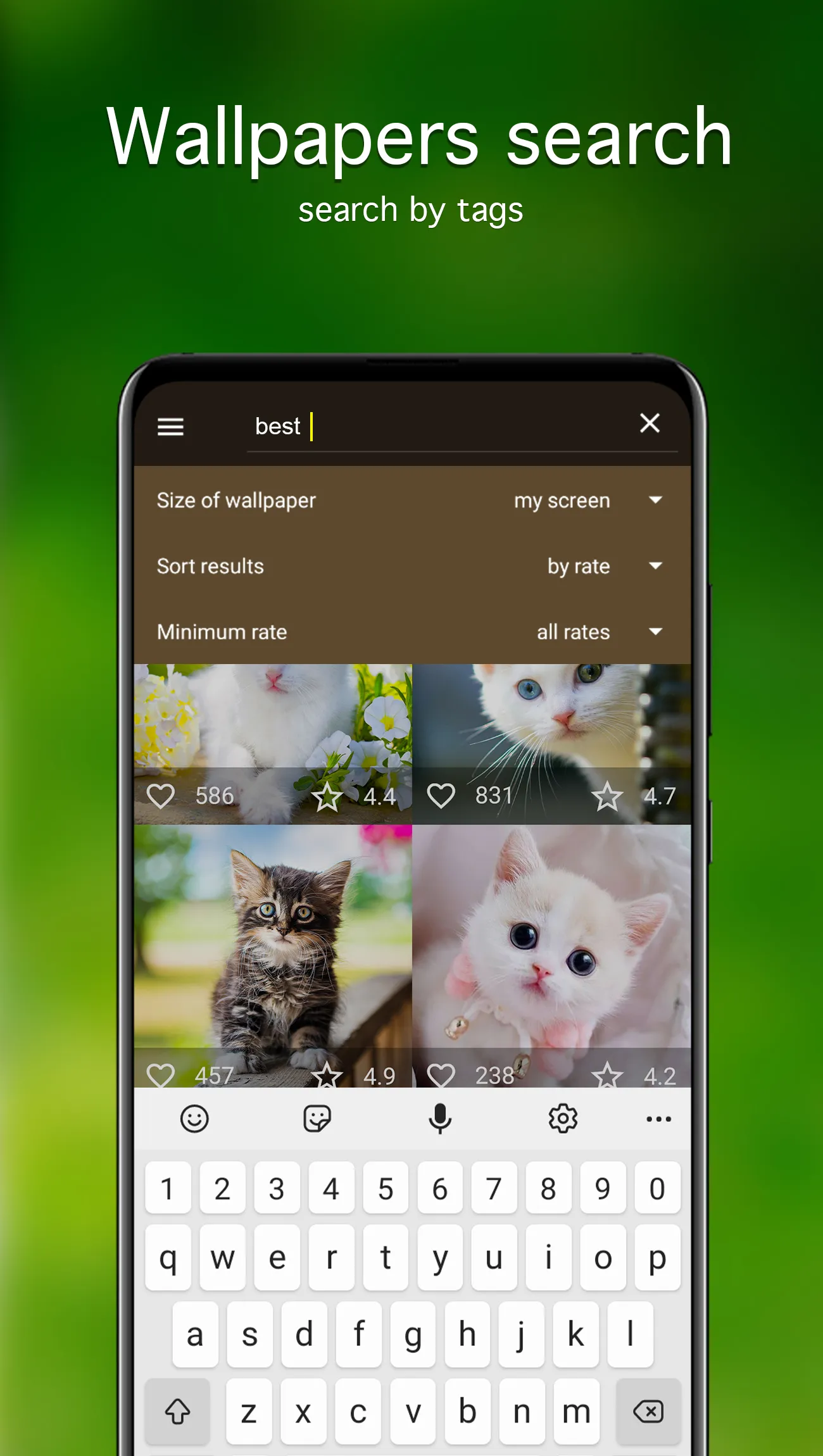 Kitten Wallpapers 4K | Indus Appstore | Screenshot