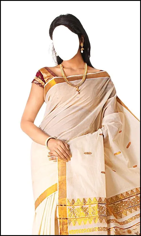 Women Saree Photo Suit | Indus Appstore | Screenshot