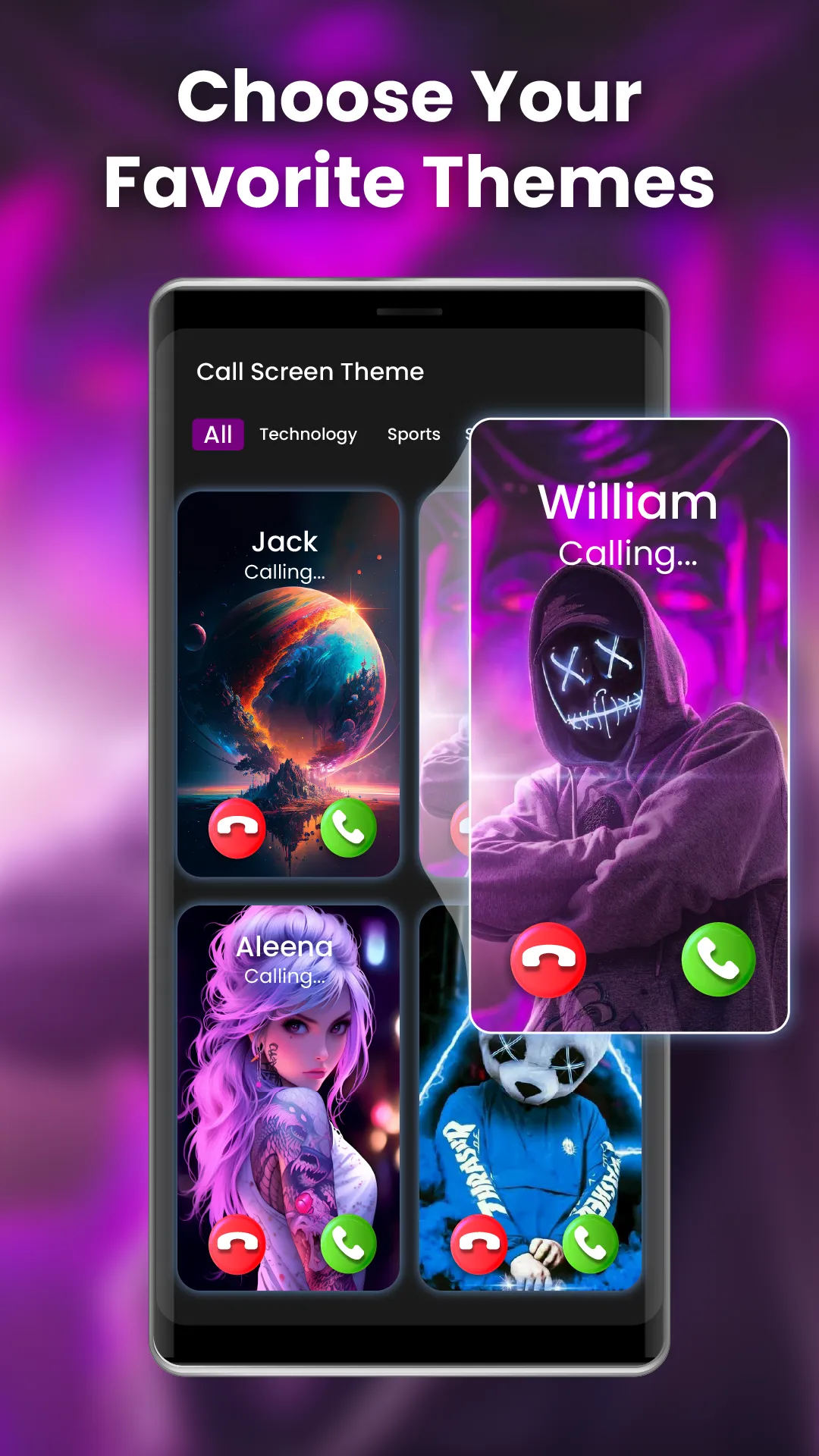 Color Your Call - Call Screen | Indus Appstore | Screenshot