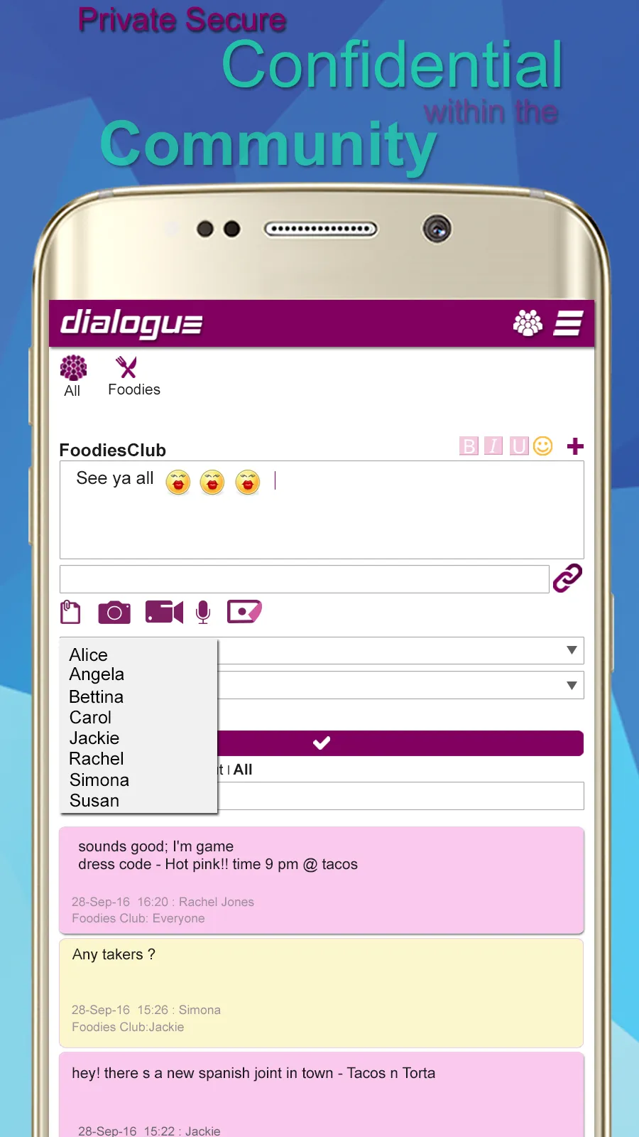 Dialogue Messaging, File Shari | Indus Appstore | Screenshot