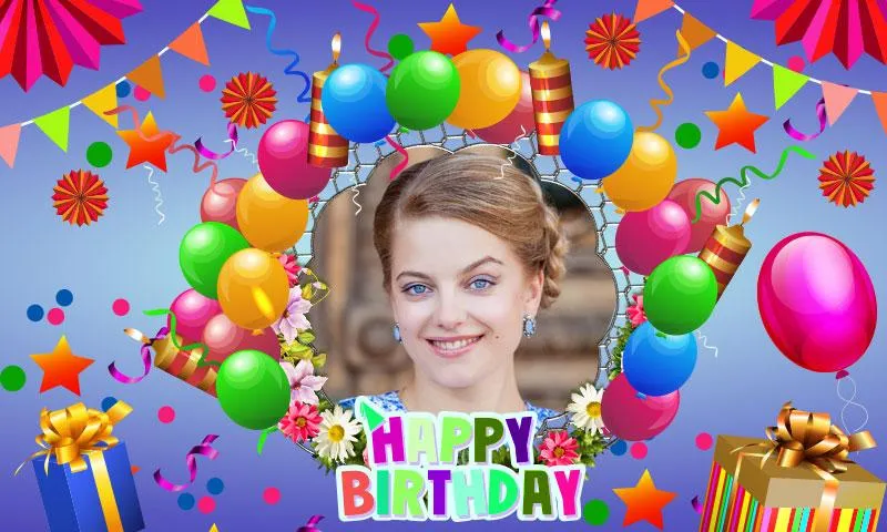 Birthday Photo Frames | Indus Appstore | Screenshot