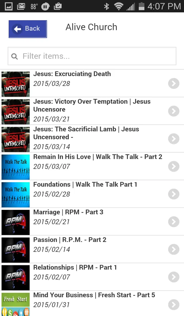 StreamingChurch.tv | Indus Appstore | Screenshot