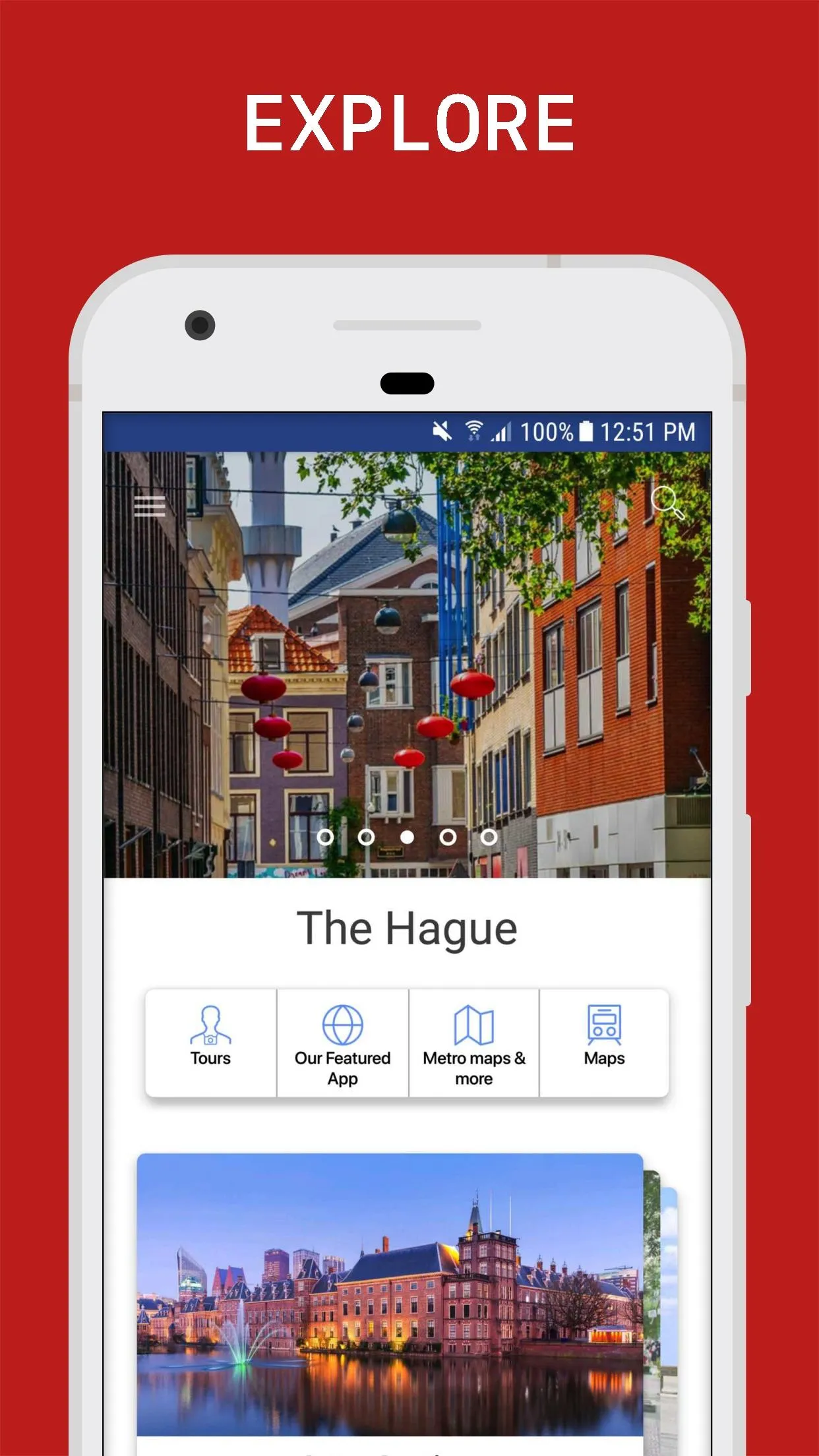 The Hague Travel Guide | Indus Appstore | Screenshot