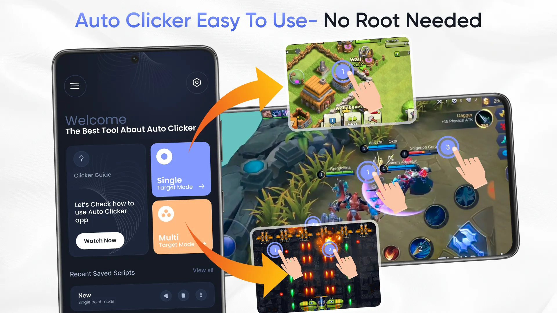 auto clicker app for game: FFF | Indus Appstore | Screenshot