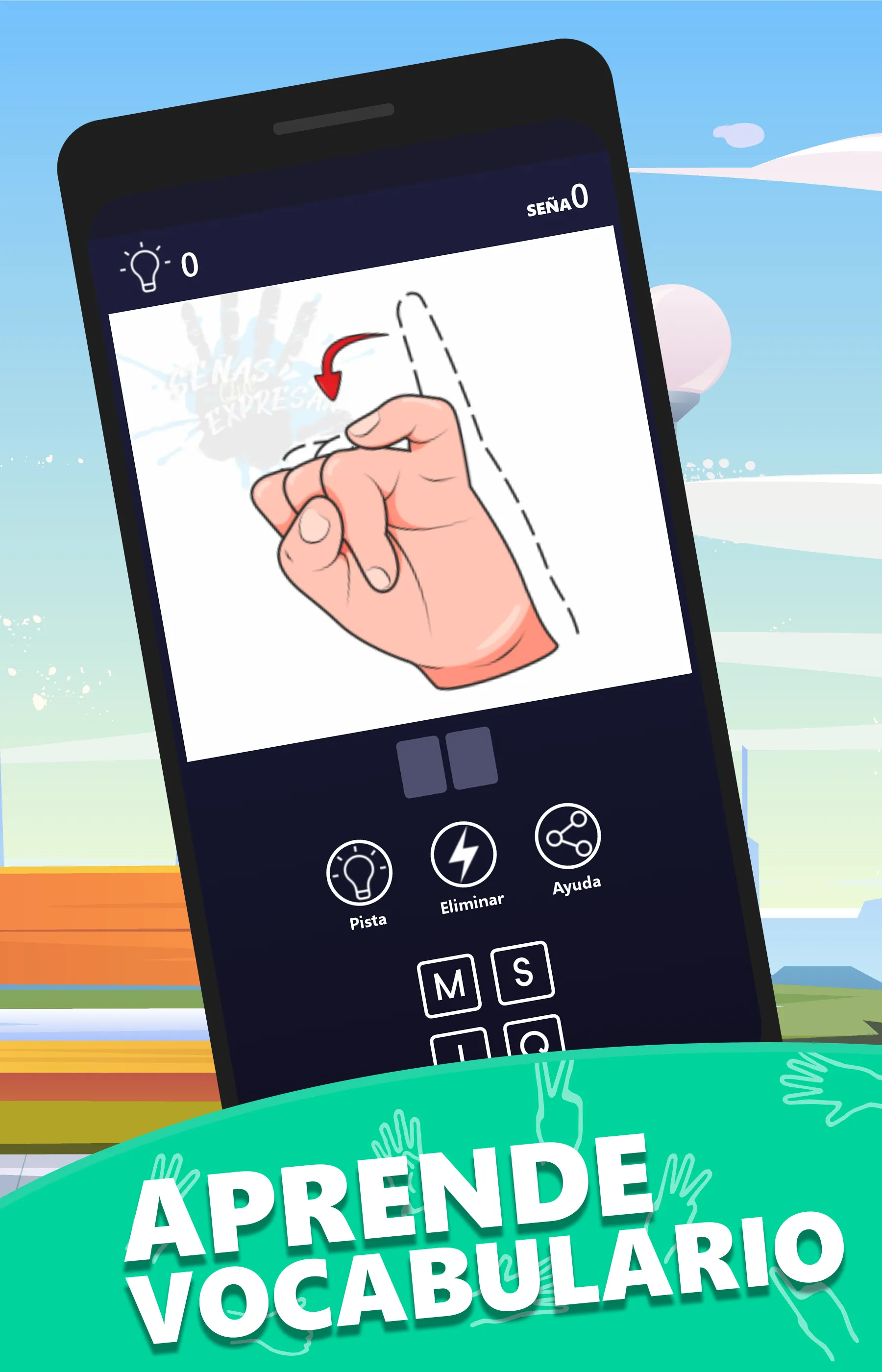 Adivina la Seña: aprende LSM | Indus Appstore | Screenshot