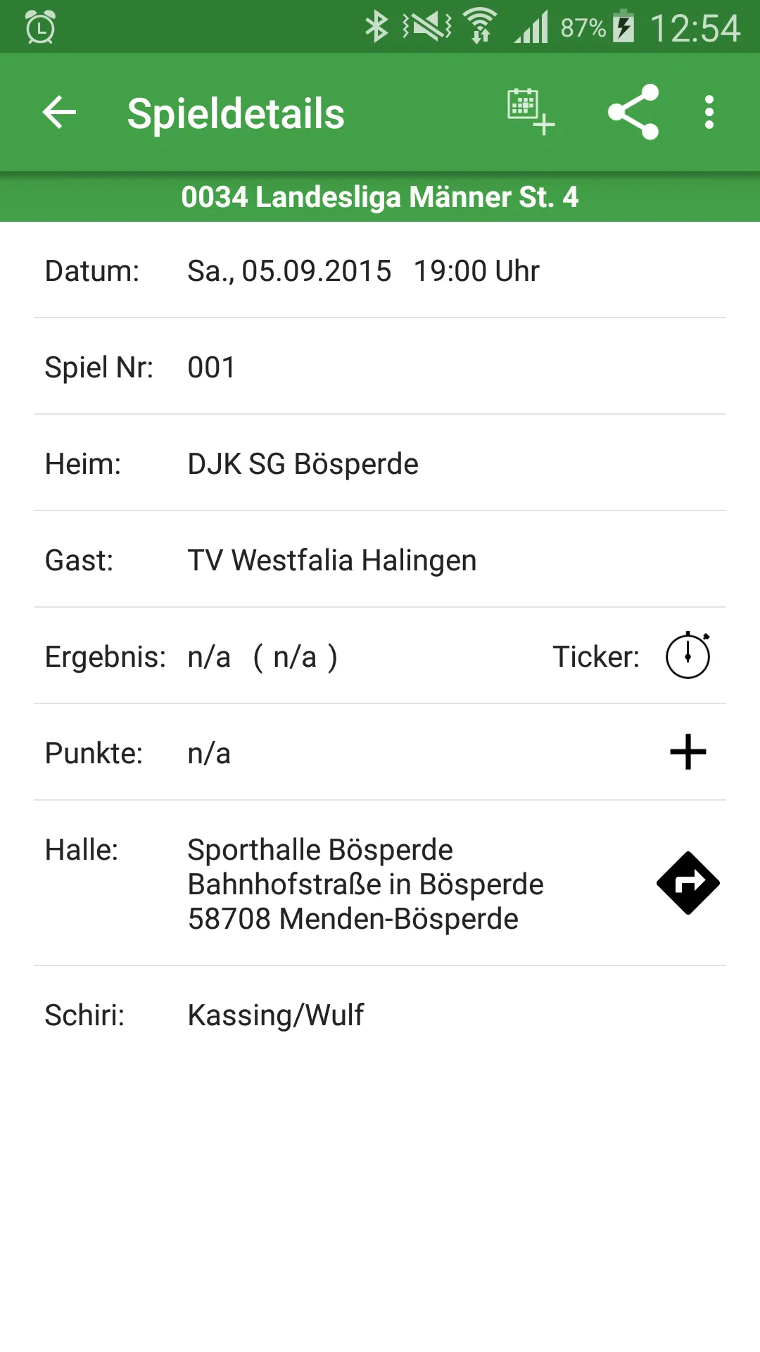 T.V. Westfalia Halingen | Indus Appstore | Screenshot