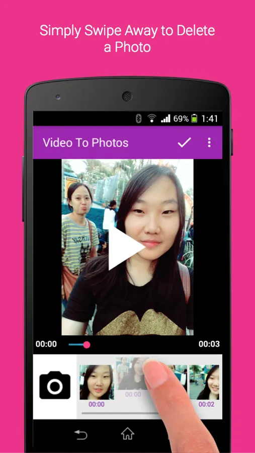 Video to Photo Frame Grabber | Indus Appstore | Screenshot