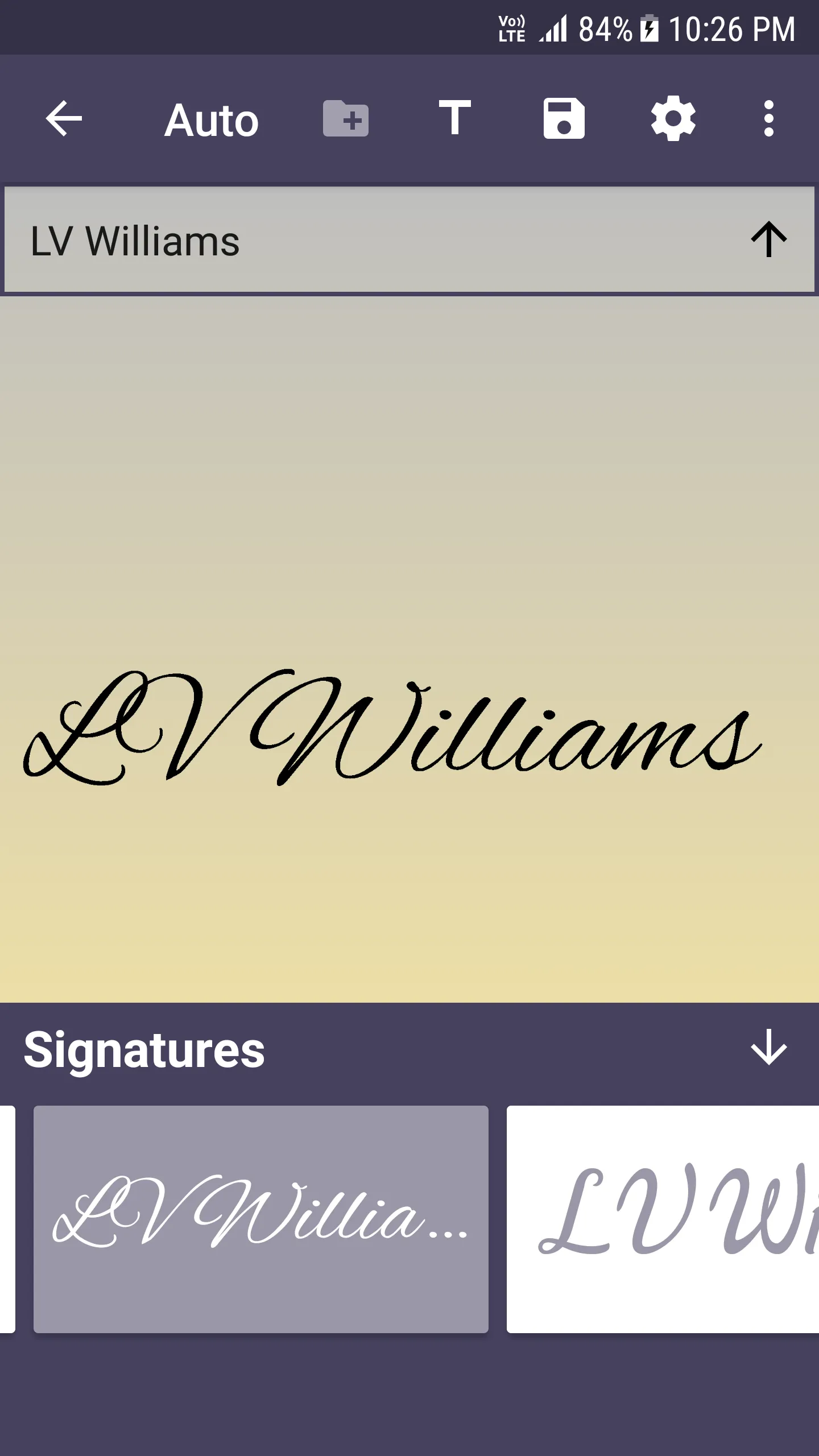 Signature Creator | Indus Appstore | Screenshot