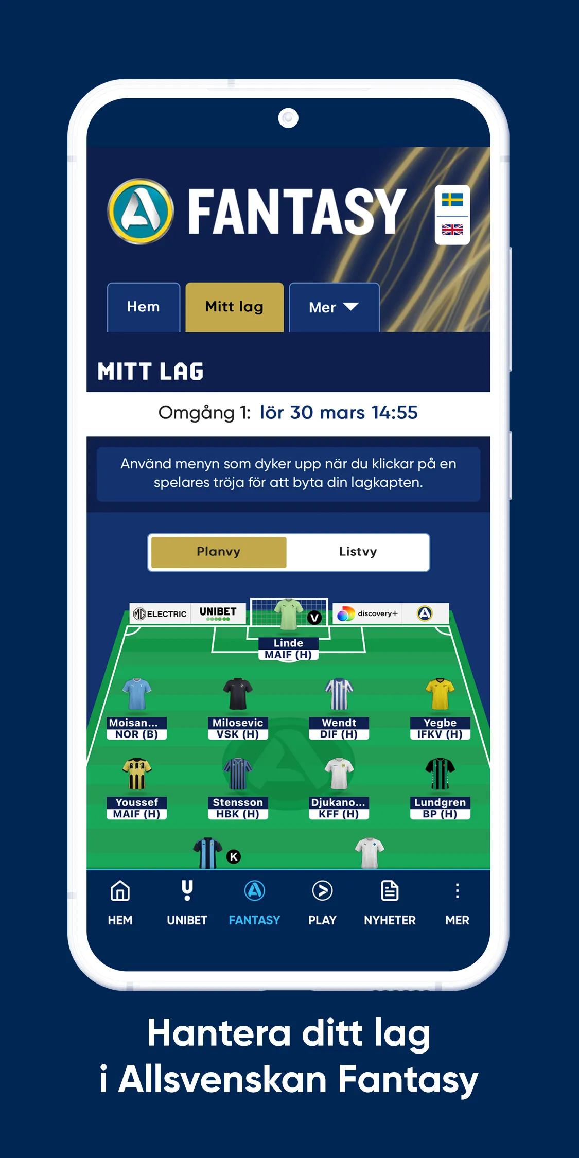 DIF Fotboll Live | Indus Appstore | Screenshot