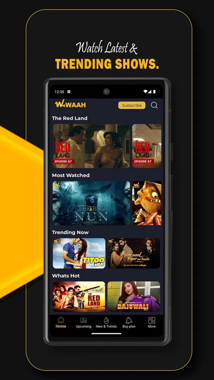 WaahPlay Watch Movies & Series | Indus Appstore | Screenshot