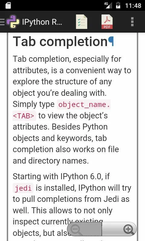 IPython (Jupyter Notebook) Ref | Indus Appstore | Screenshot