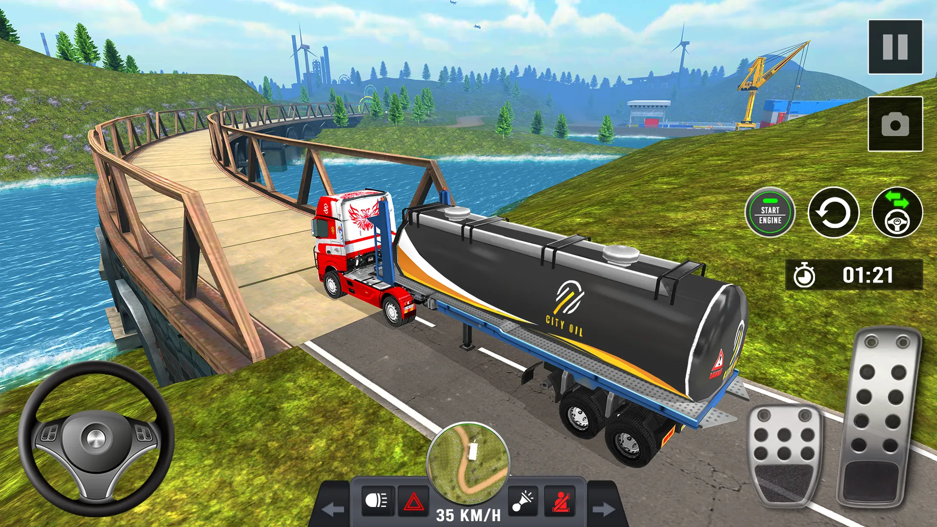 Oil Truck Games: Driving Games | Indus Appstore | Screenshot