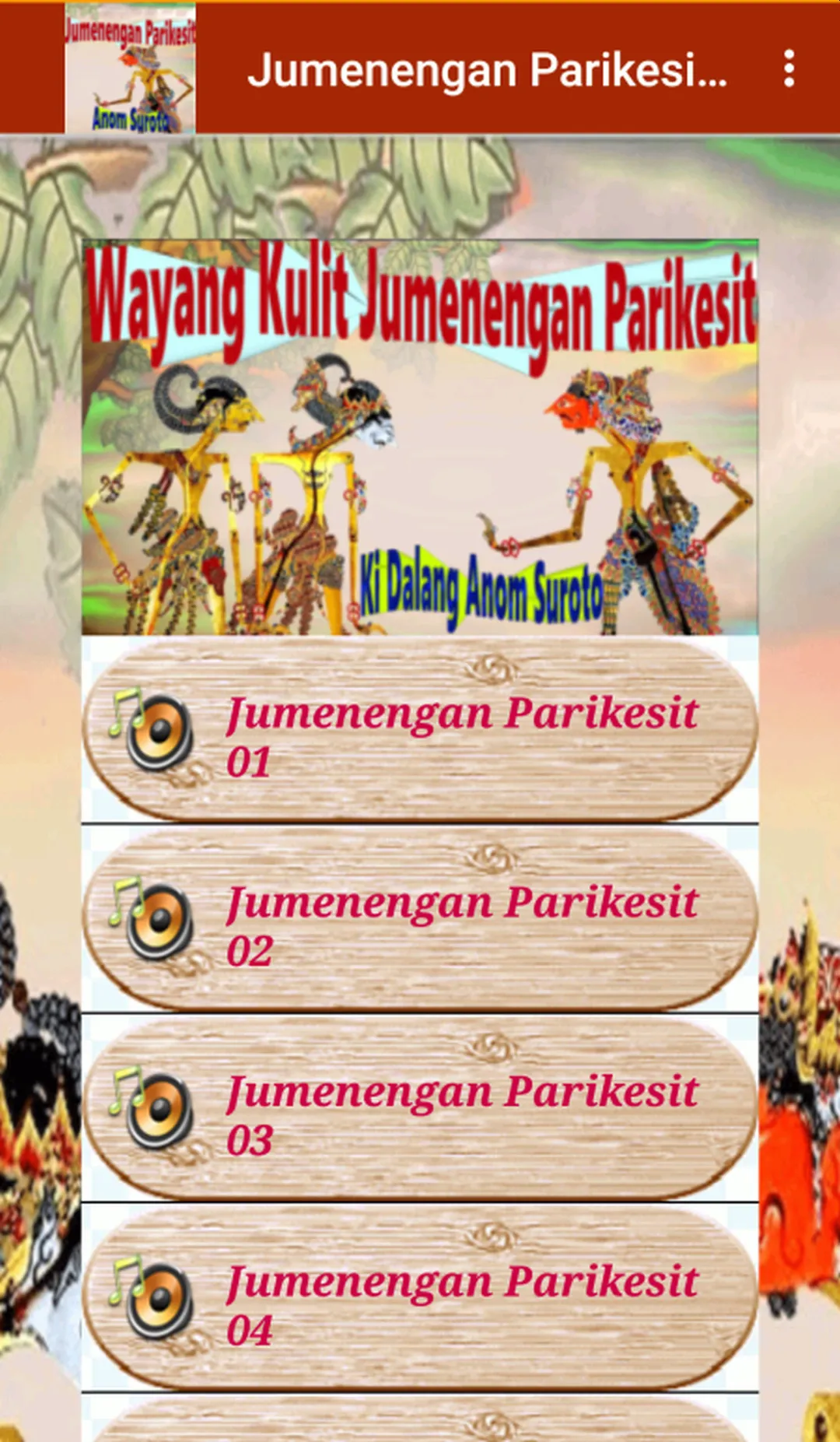 Jumenengan Parikesit Wayang | Indus Appstore | Screenshot