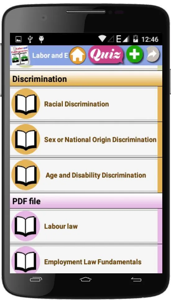 Labor and Employment law Cours | Indus Appstore | Screenshot