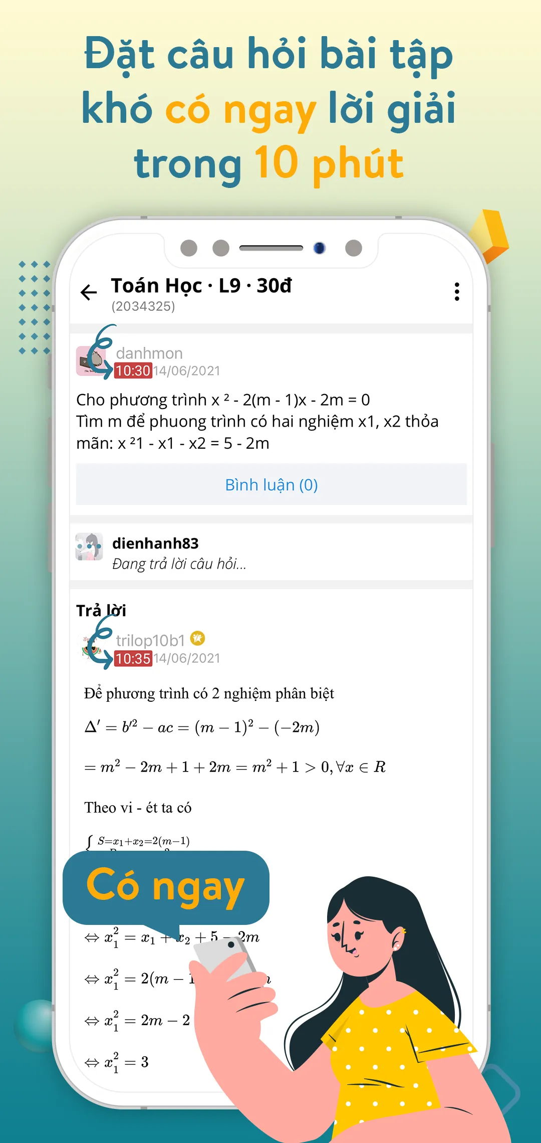 Hoidap247 - Hỏi Đáp Bài Tập | Indus Appstore | Screenshot