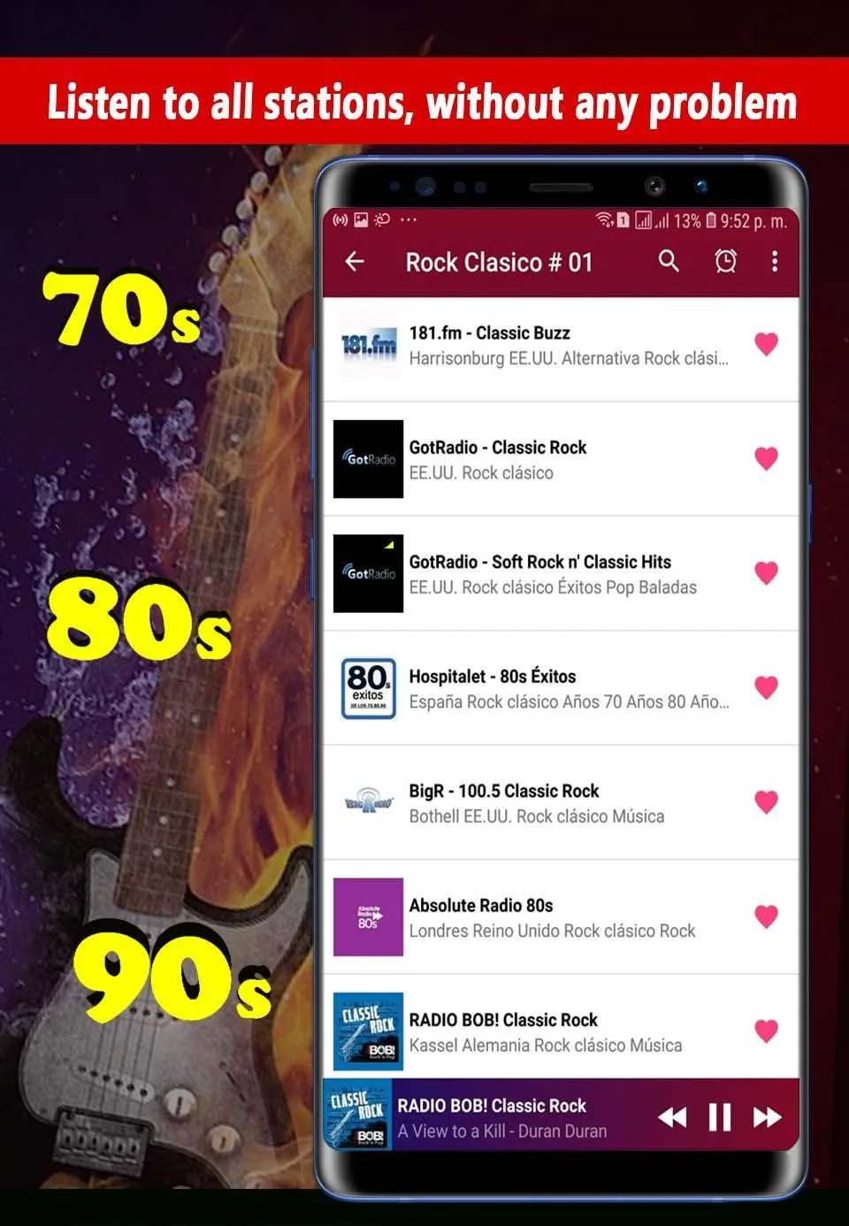 Classic Rock Music | Indus Appstore | Screenshot