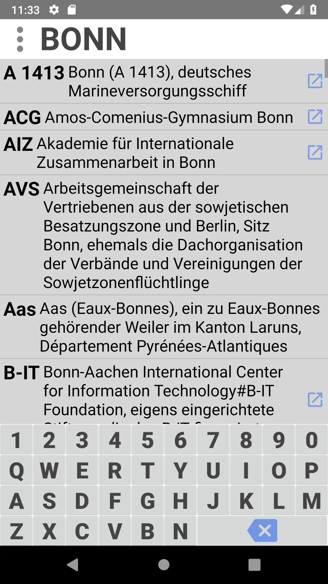 Abbreviations | Indus Appstore | Screenshot