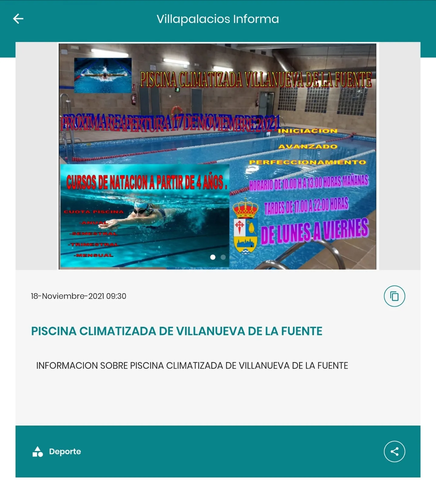 Villapalacios Informa | Indus Appstore | Screenshot