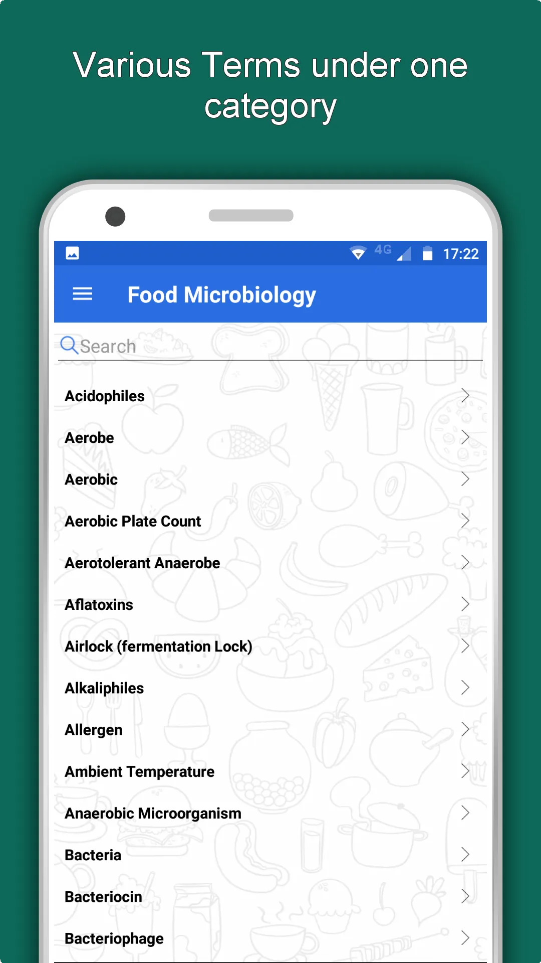 Food Science & Nutrition App | Indus Appstore | Screenshot