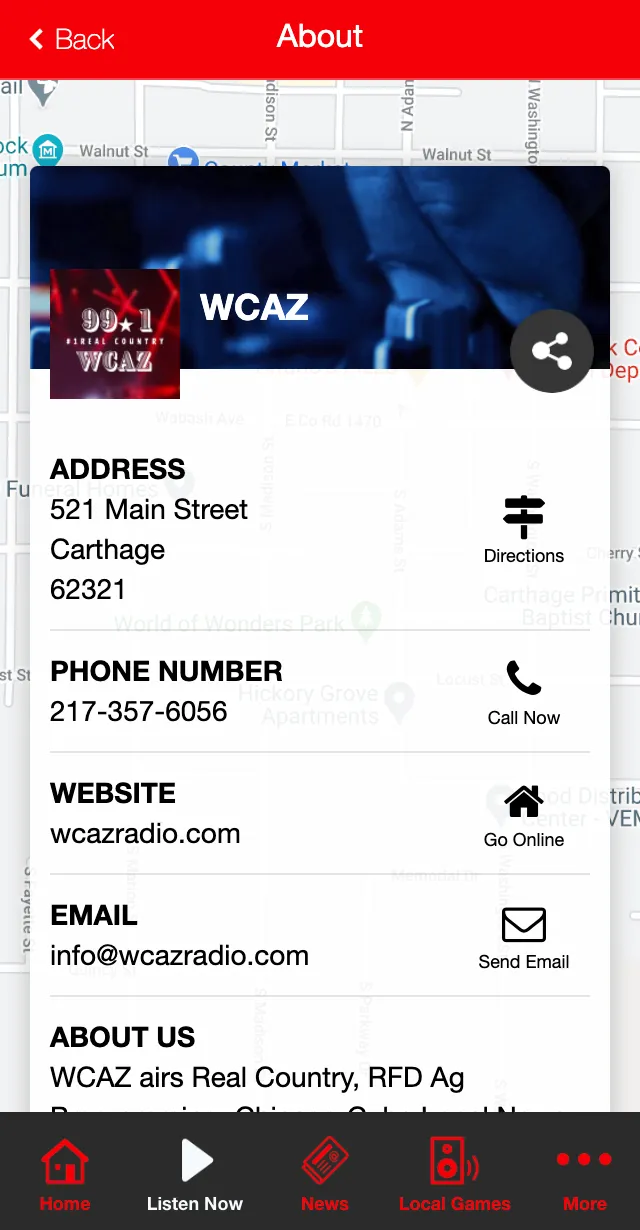 WCAZ | Indus Appstore | Screenshot