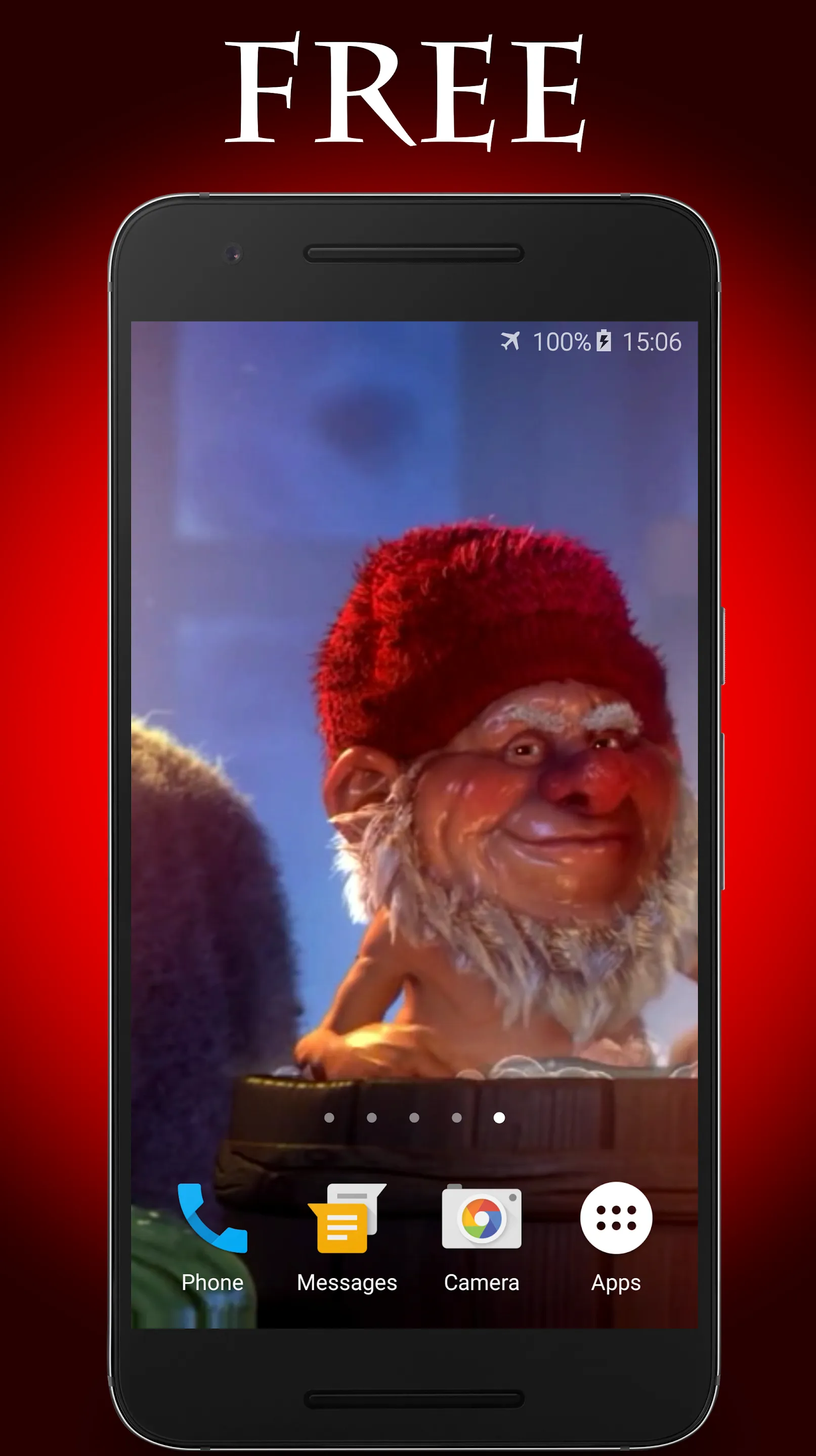 Christmas Gnome Live Wallpaper | Indus Appstore | Screenshot