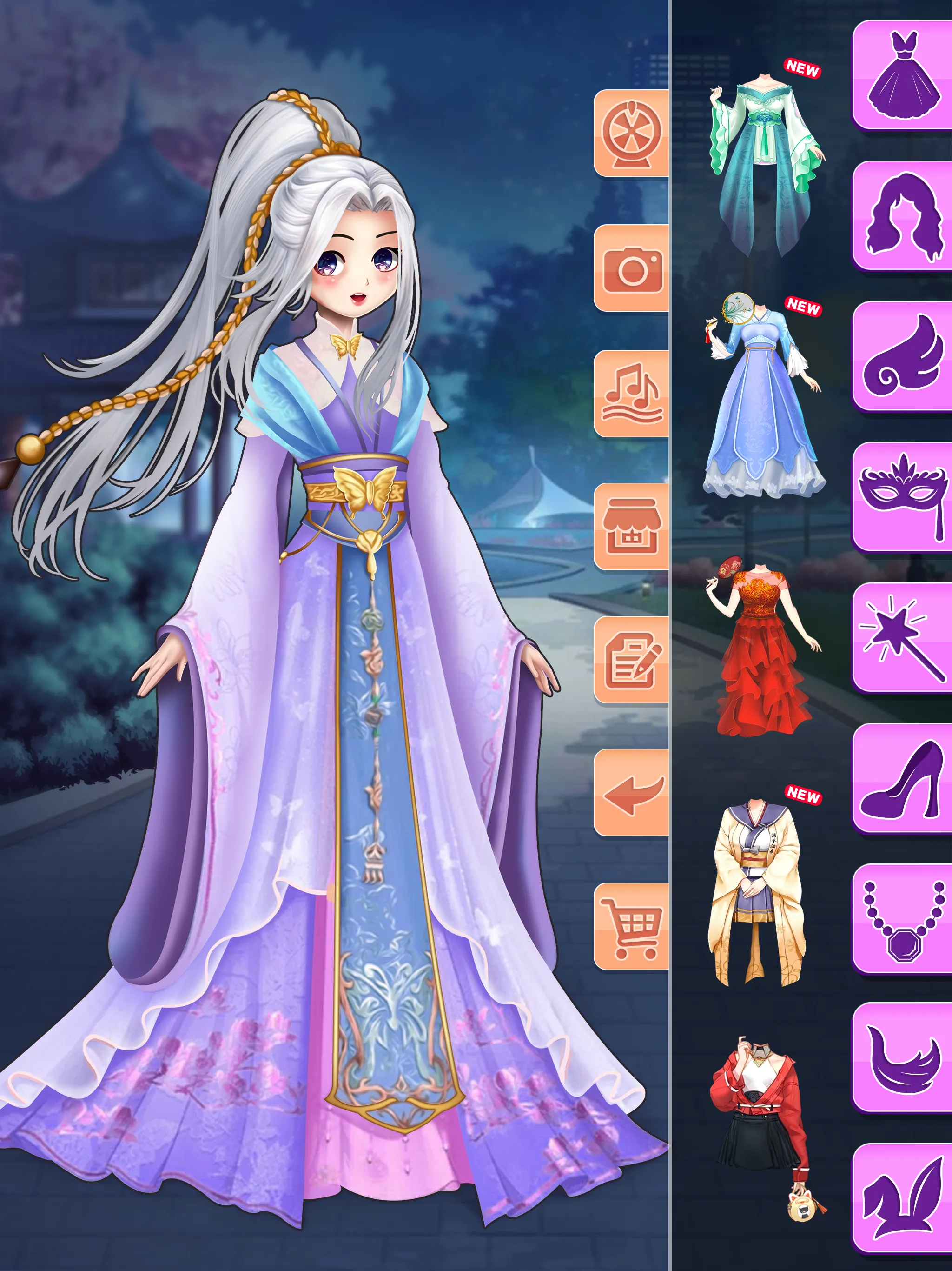 Anime Doll Dress up Girl Games | Indus Appstore | Screenshot