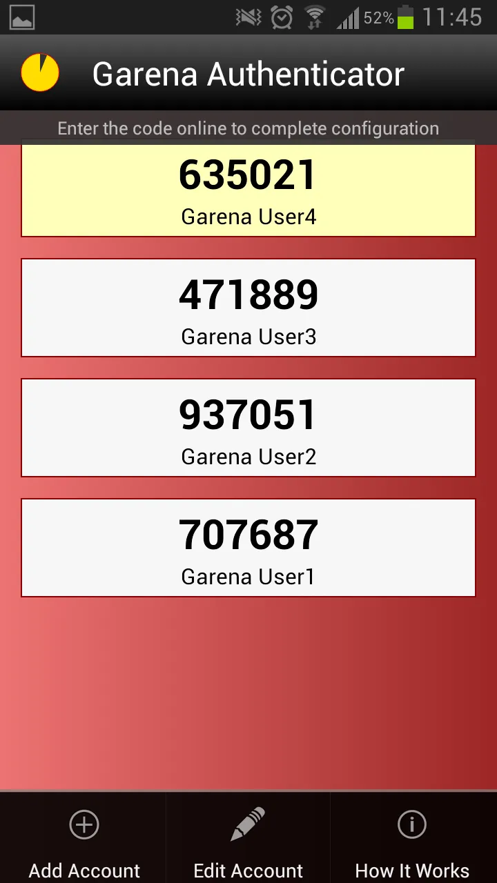 Garena Authenticator | Indus Appstore | Screenshot