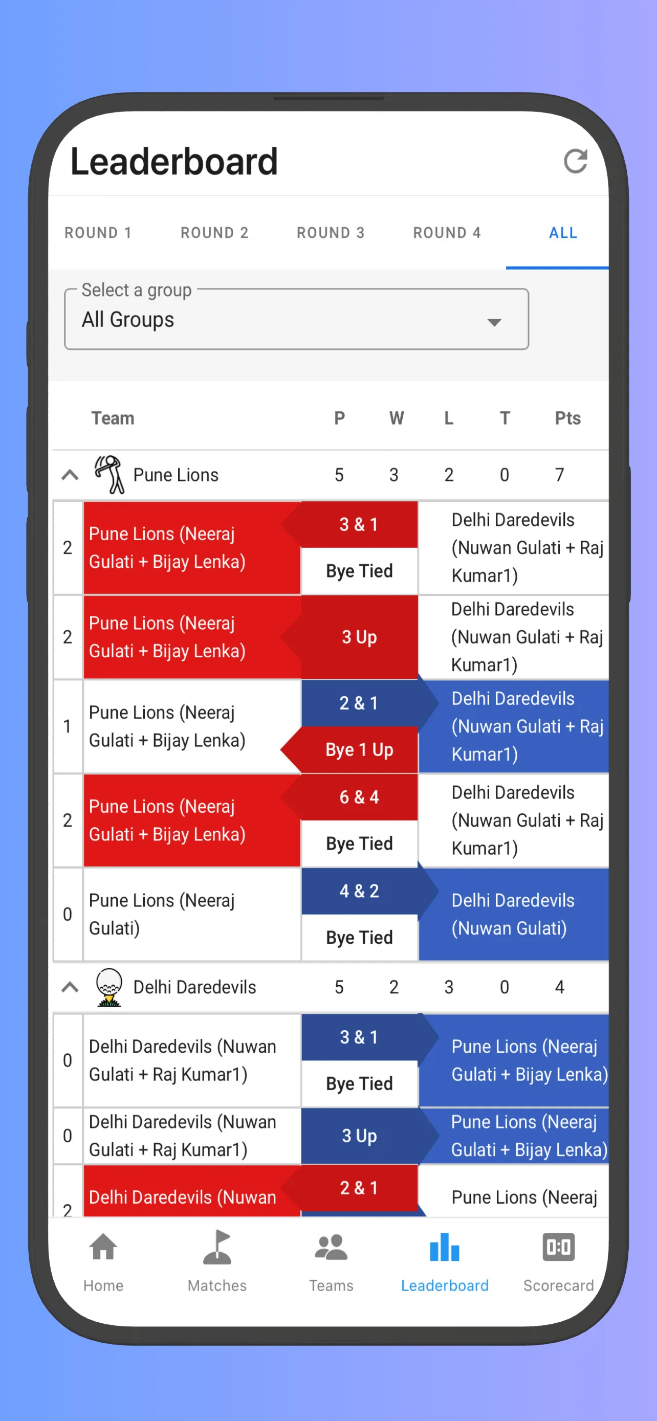 League Pro | Indus Appstore | Screenshot