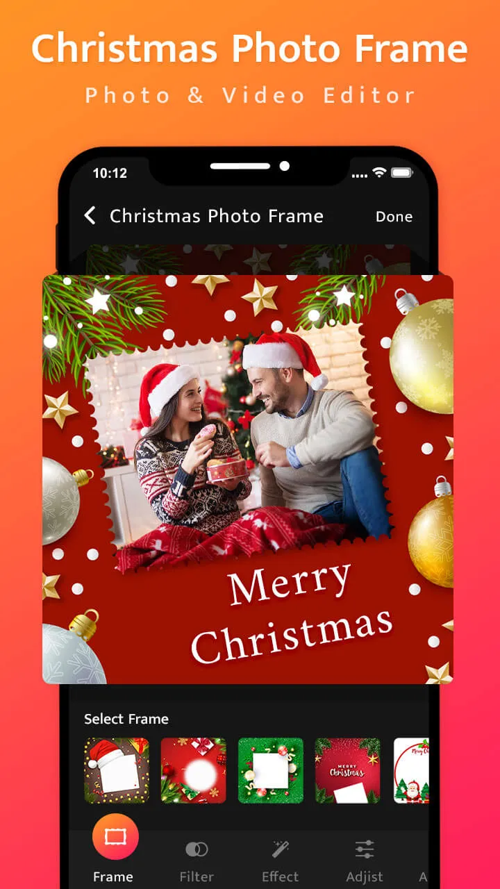 Christmas Photo Frame - Christ | Indus Appstore | Screenshot