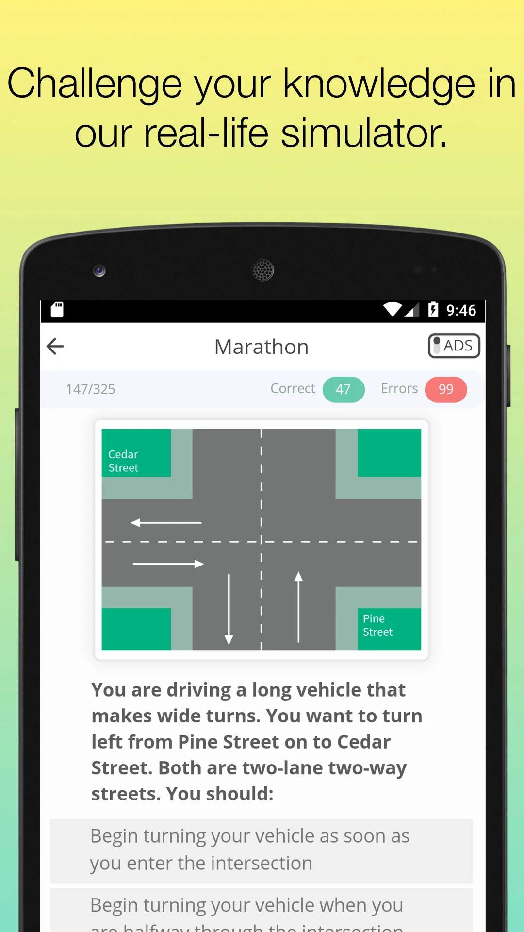 TX CDL Driver Permit DMV test | Indus Appstore | Screenshot