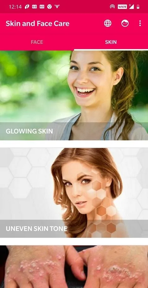 Skin and Face Care - acne, fai | Indus Appstore | Screenshot