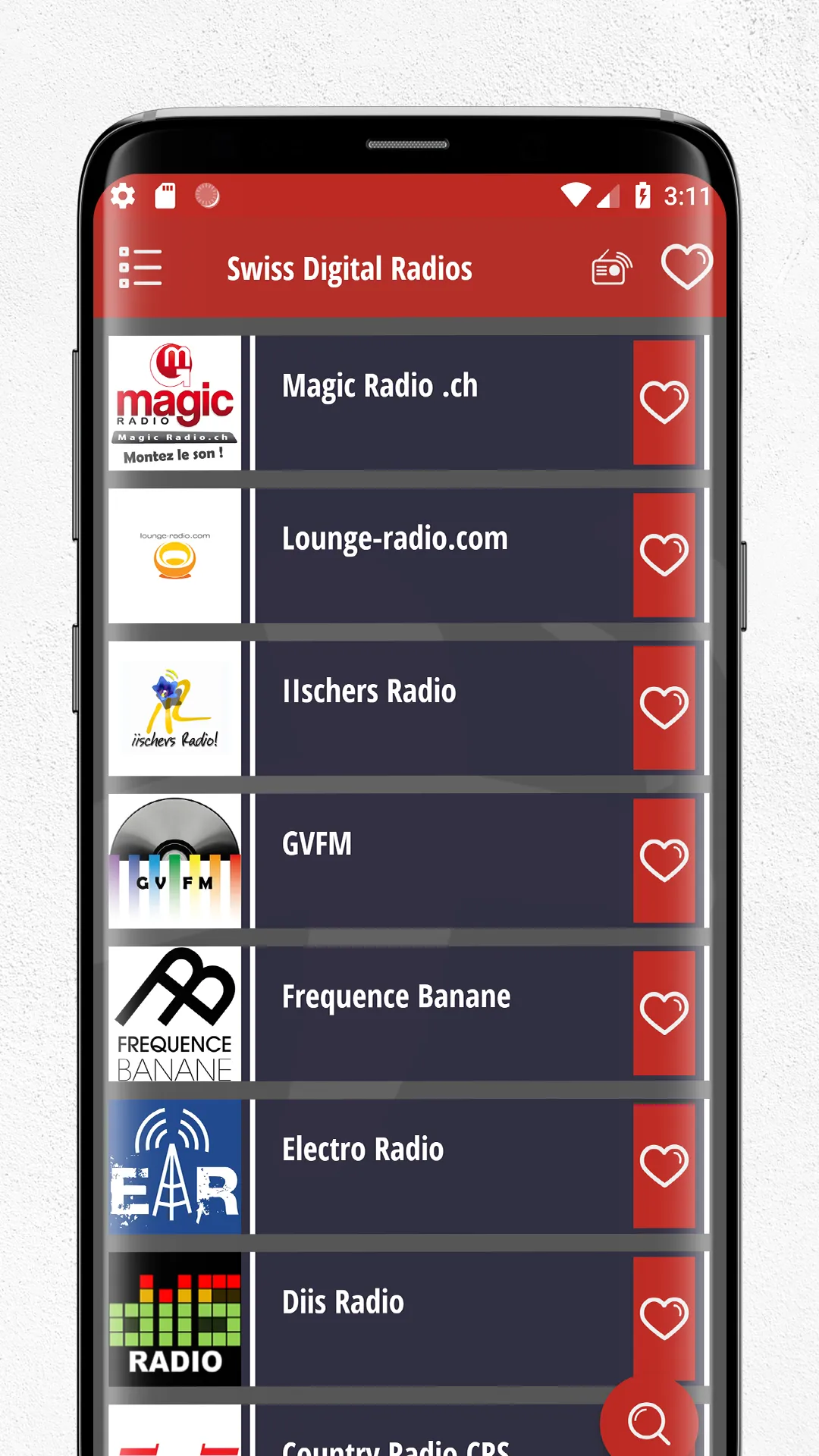 Swiss Digital Radios | Indus Appstore | Screenshot