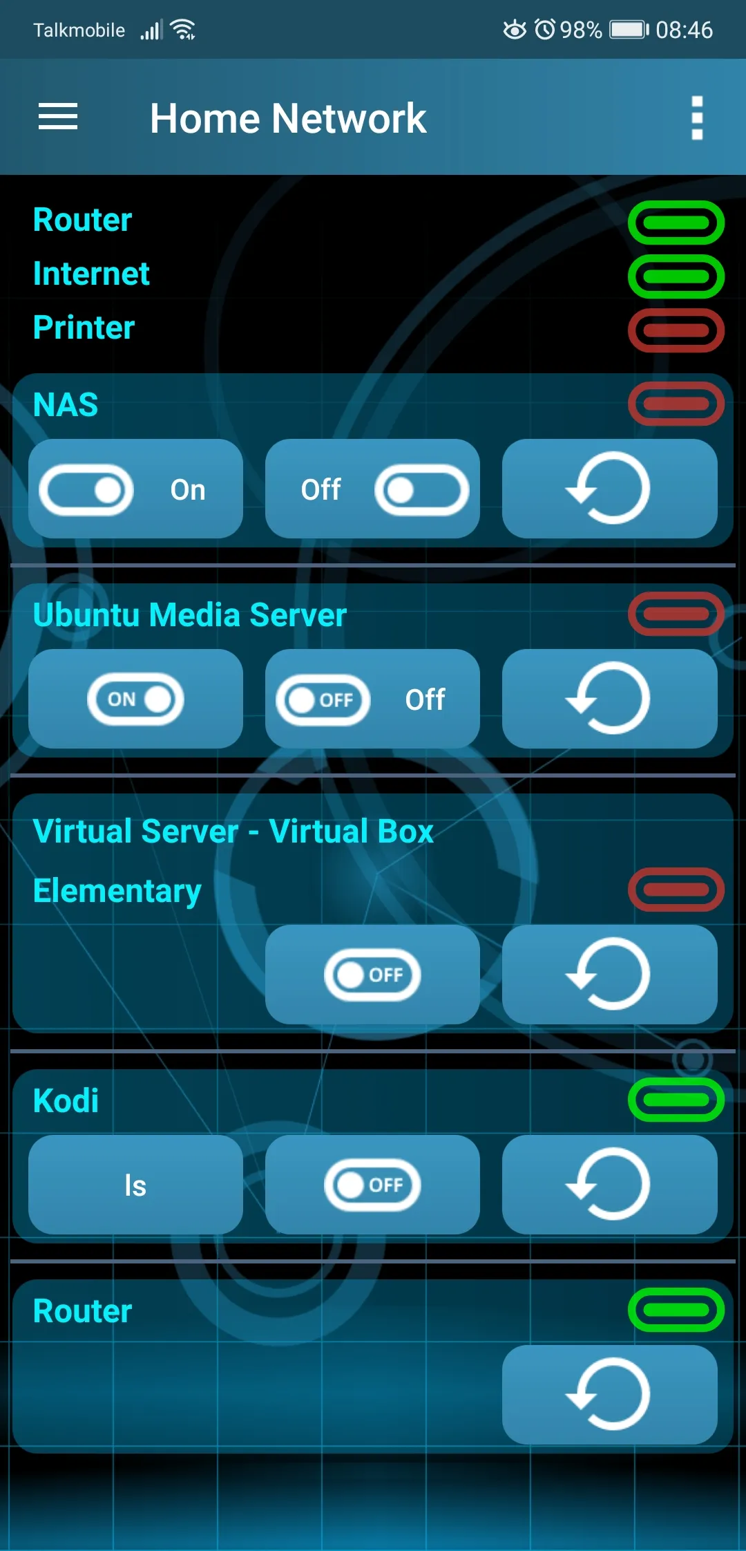 Raspberry SSH & WOL Buttons | Indus Appstore | Screenshot