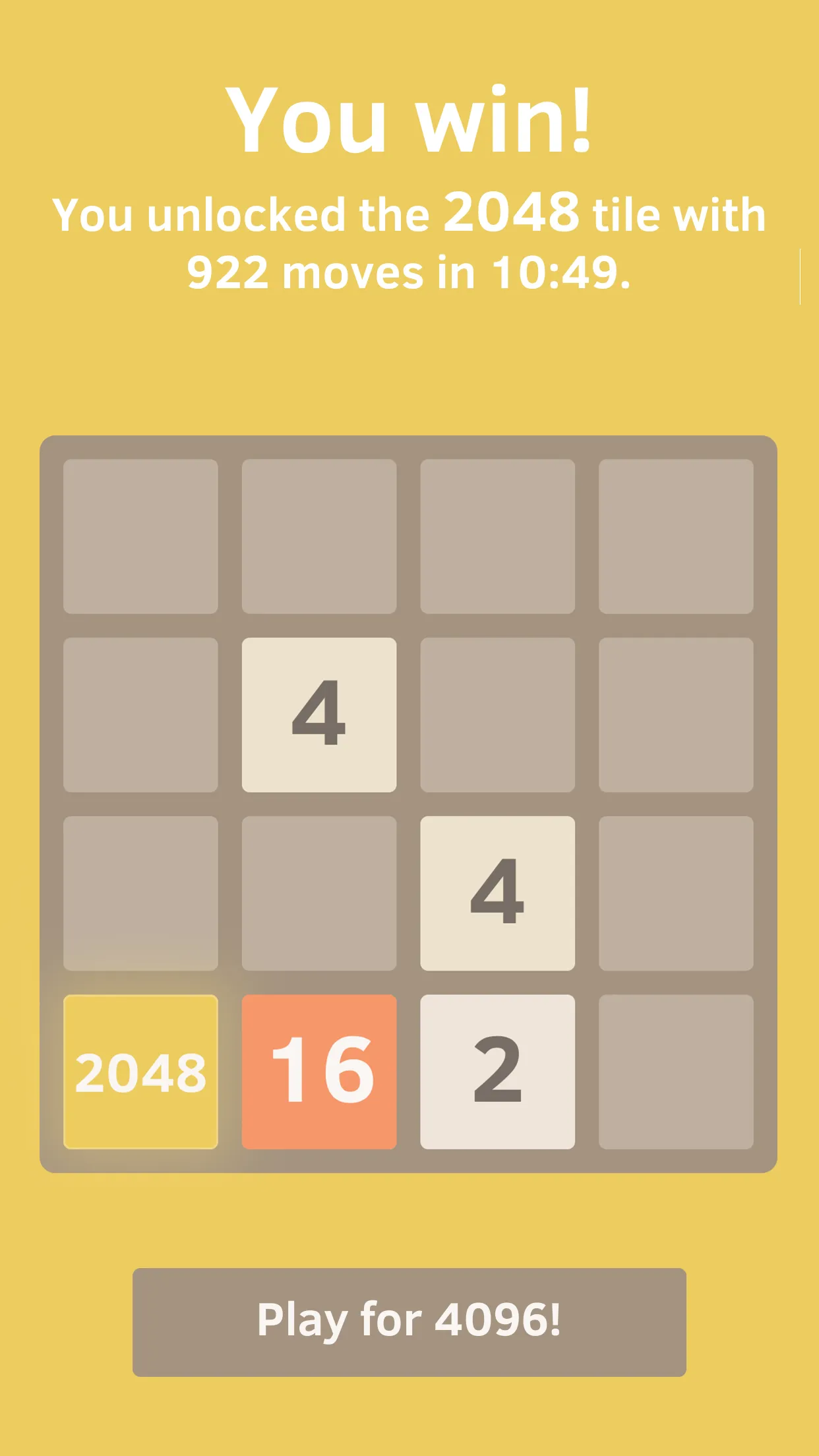 2048 | Indus Appstore | Screenshot