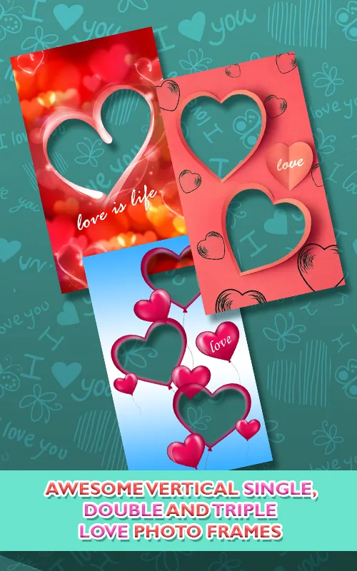 Love Photo frames Collage | Indus Appstore | Screenshot