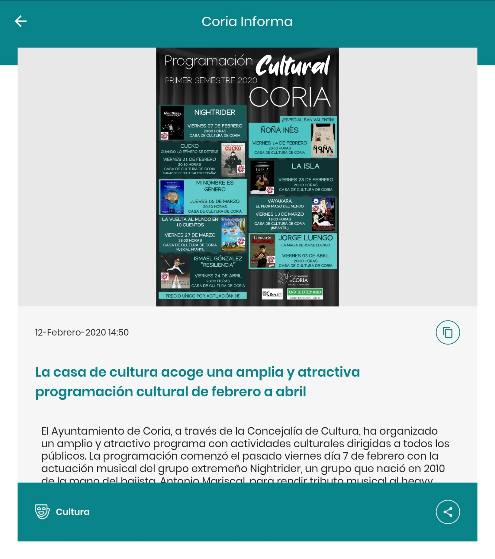 Coria Informa | Indus Appstore | Screenshot