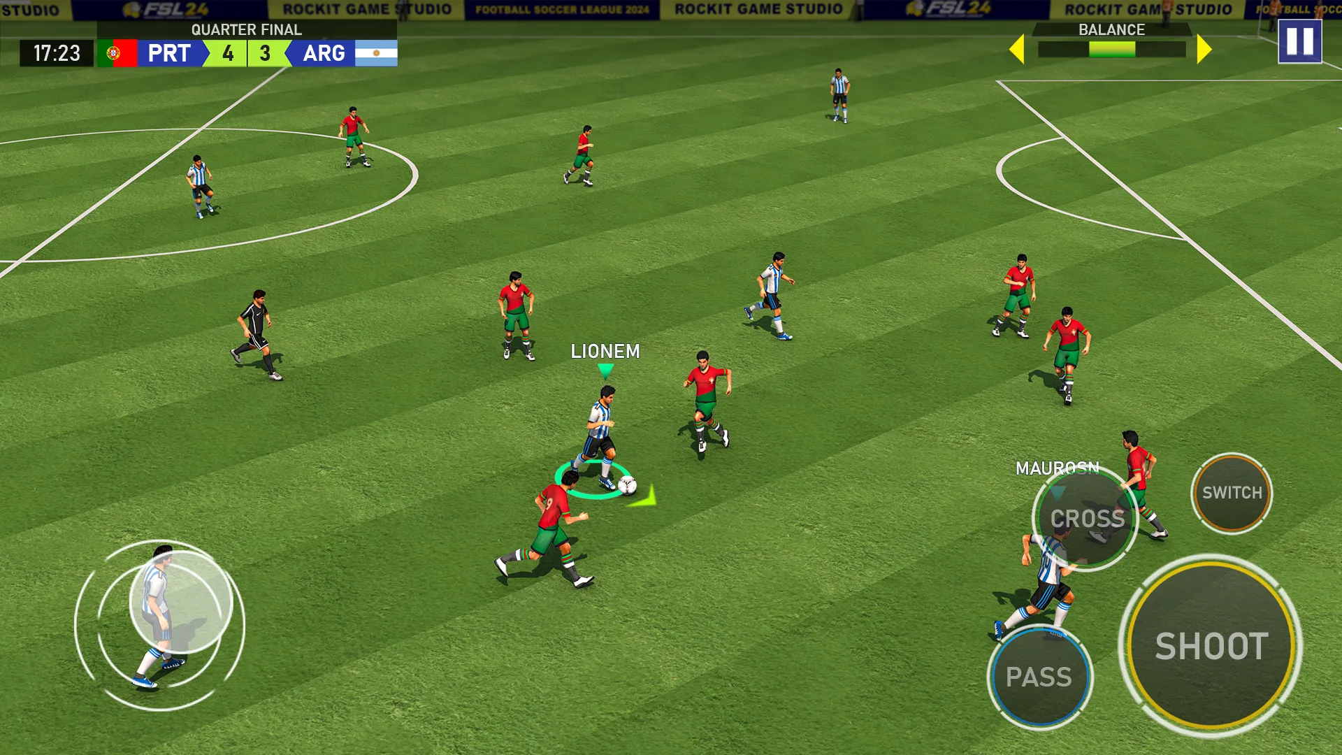 FSL 24 League : Soccer Game | Indus Appstore | Screenshot