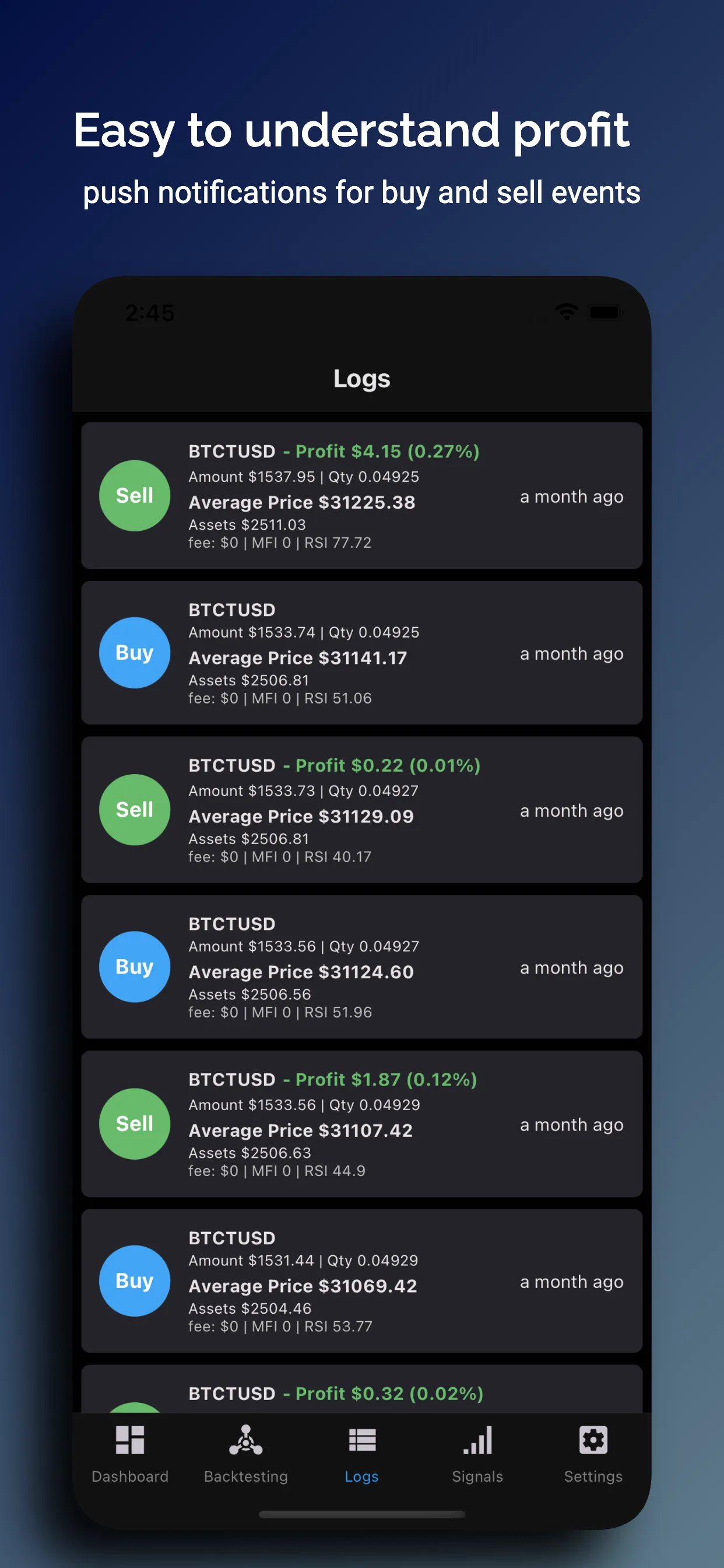 AlgoTrader - Trading Bot | Indus Appstore | Screenshot