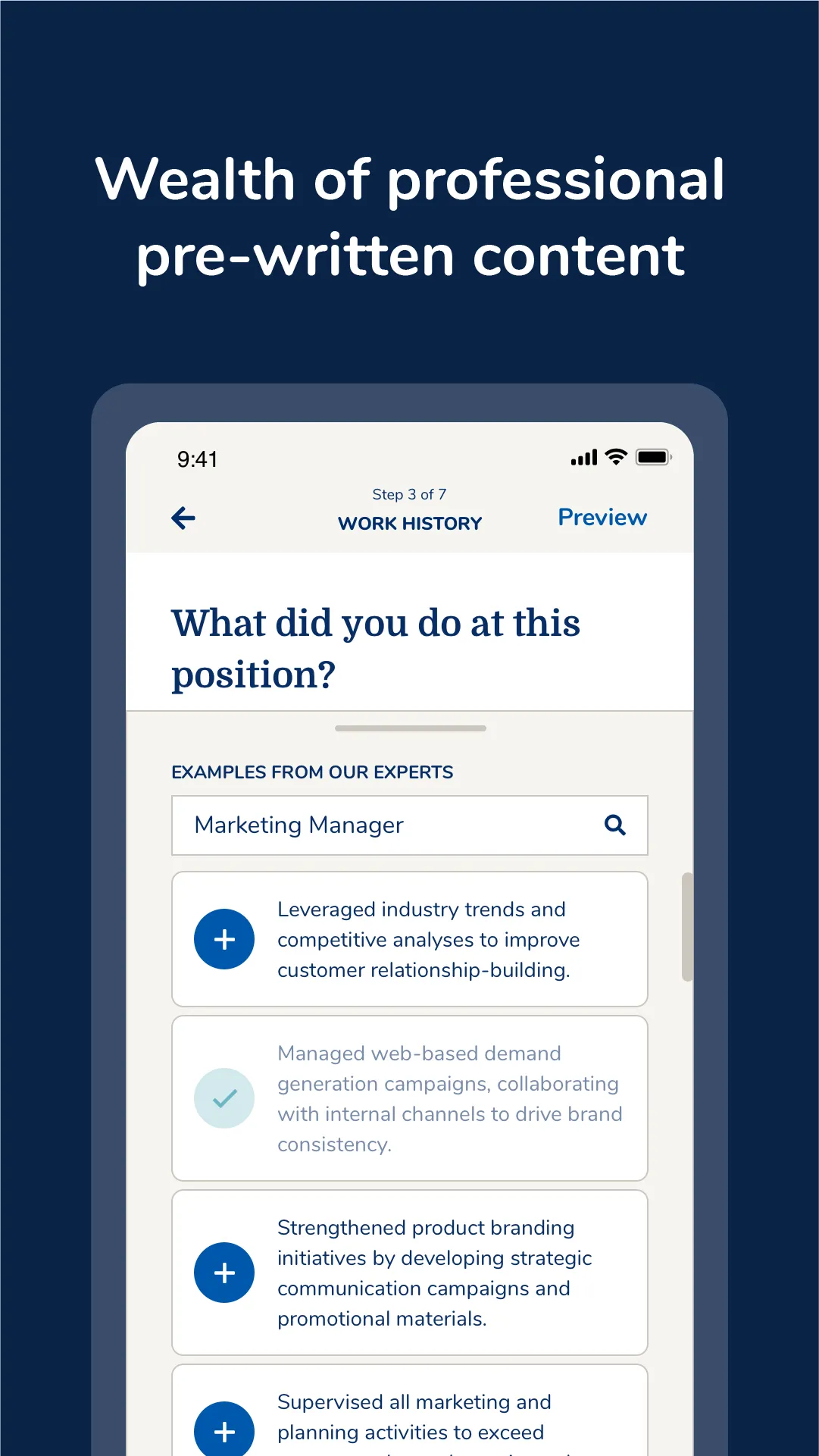 MyPerfectCV: Resume CV Builder | Indus Appstore | Screenshot