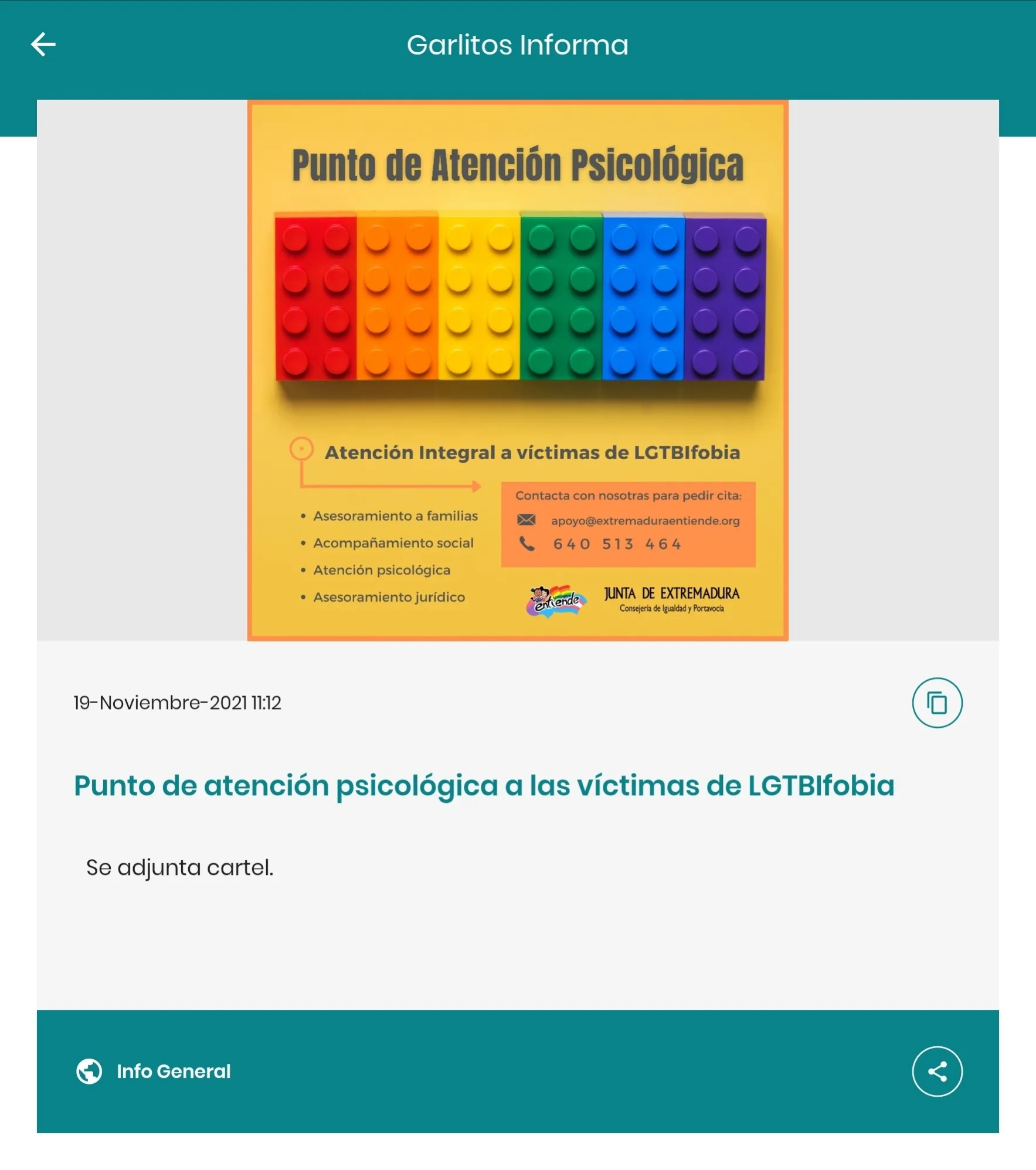 Garlitos Informa | Indus Appstore | Screenshot