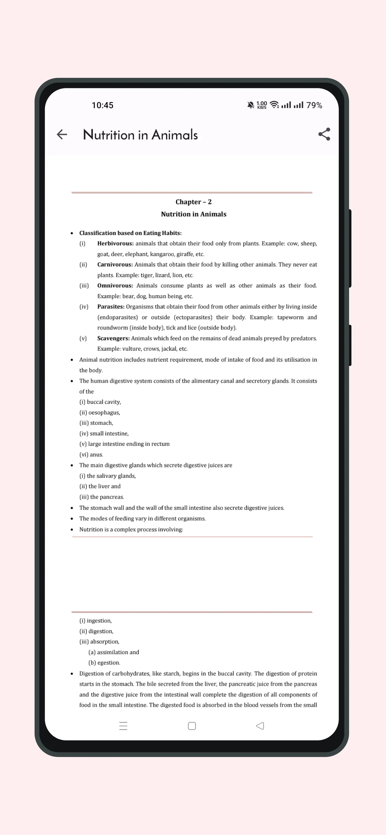 Class 7 Notes Offline | Indus Appstore | Screenshot