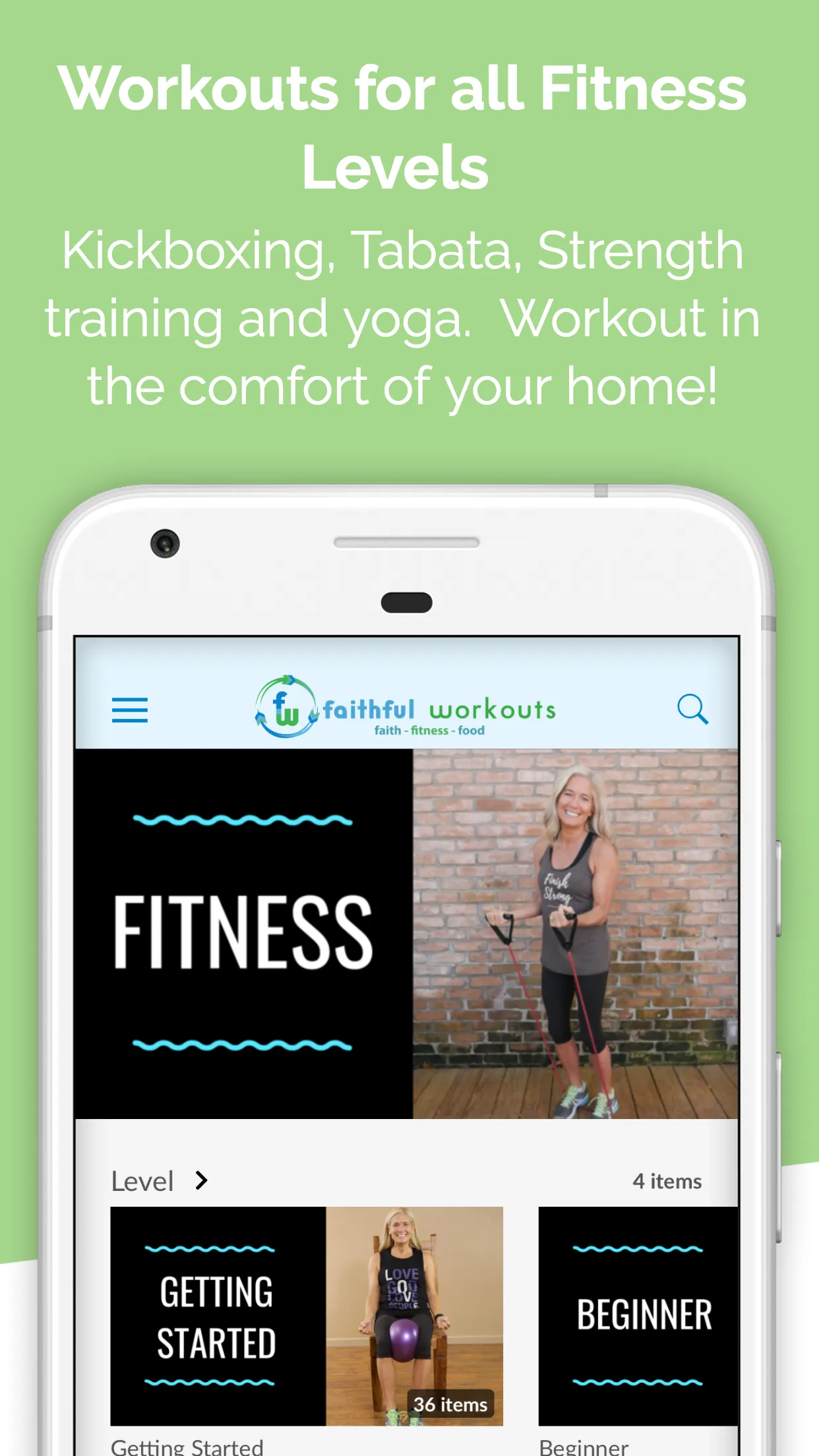 Faithful Workouts | Indus Appstore | Screenshot