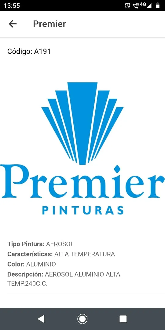 Premier Pinturas | Indus Appstore | Screenshot