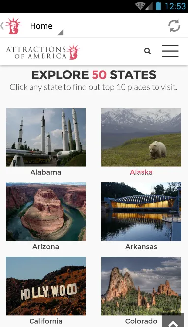 Attractions of America | Indus Appstore | Screenshot