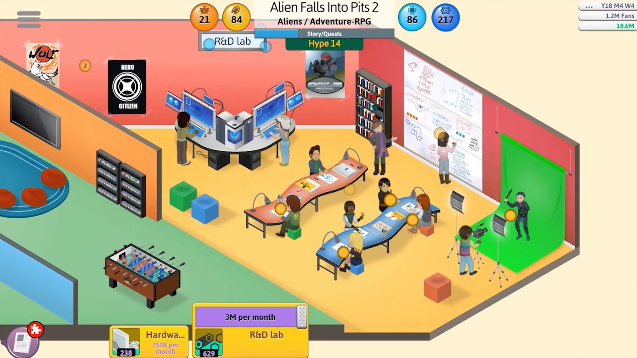 Game Dev Tycoon NETFLIX | Indus Appstore | Screenshot