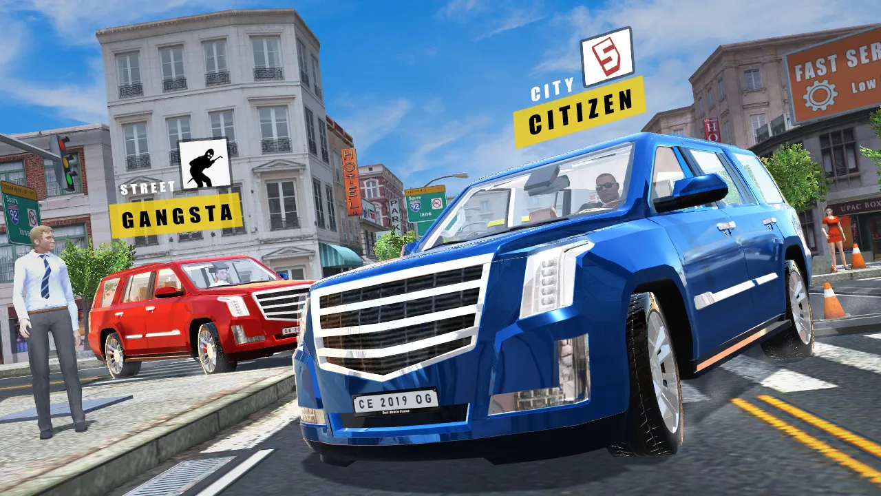 Car Simulator Escalade Driving | Indus Appstore | Screenshot