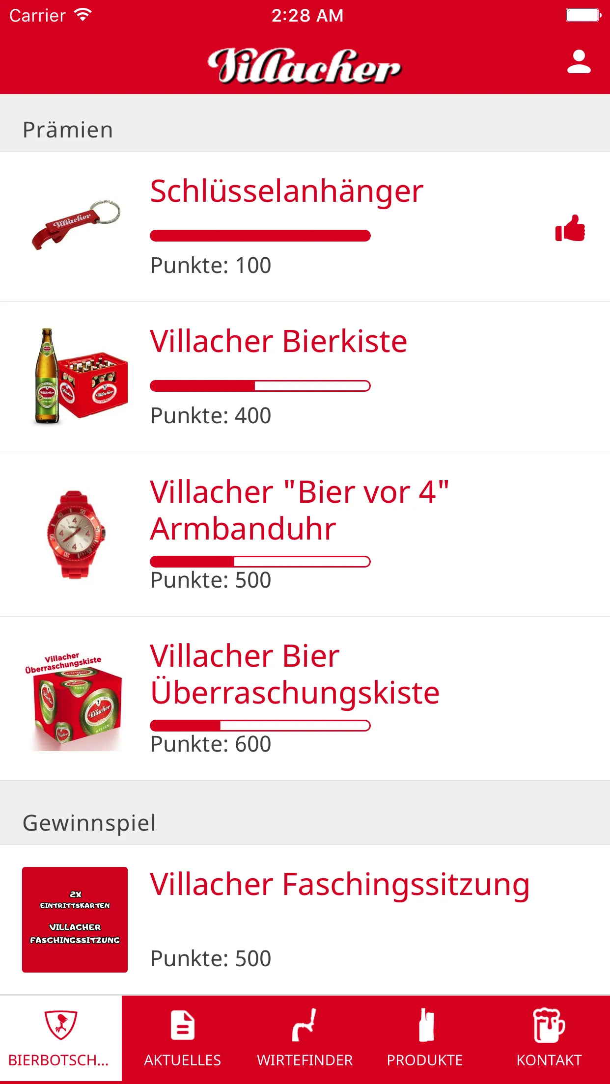 Villacher Bier | Indus Appstore | Screenshot