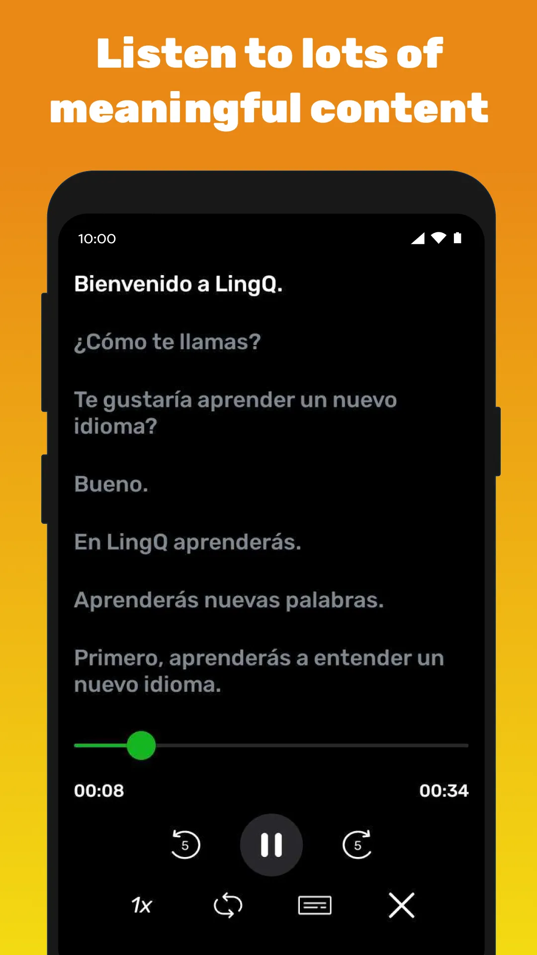 LingQ - Language Learning | Indus Appstore | Screenshot