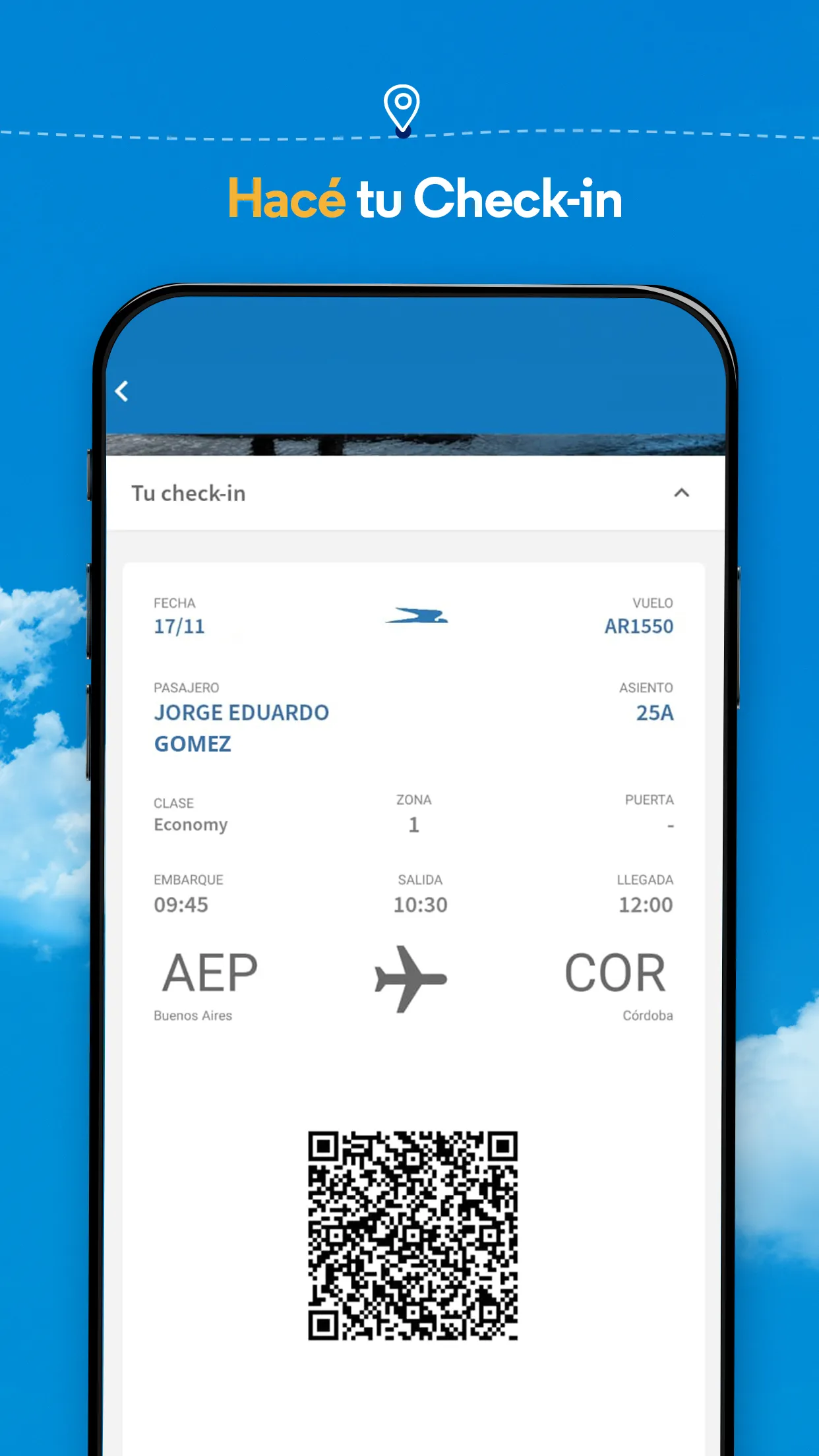 Aerolíneas Argentinas | Indus Appstore | Screenshot